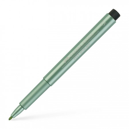  Pitt Artist Pen, 1.5mm Tip, Metallic Green